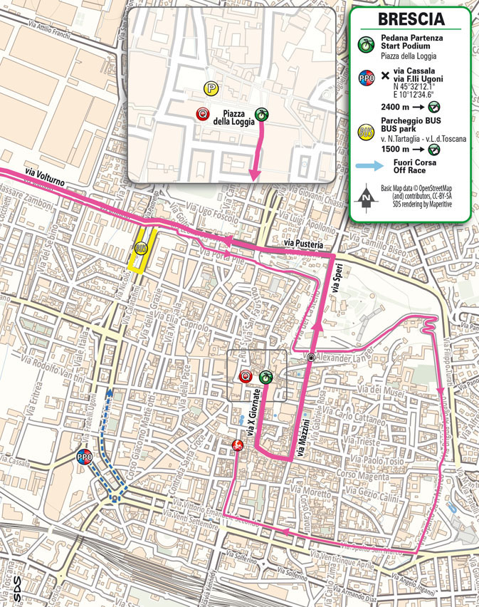 Partenza/Start Stage 1 Giro d’Italia Women 2024